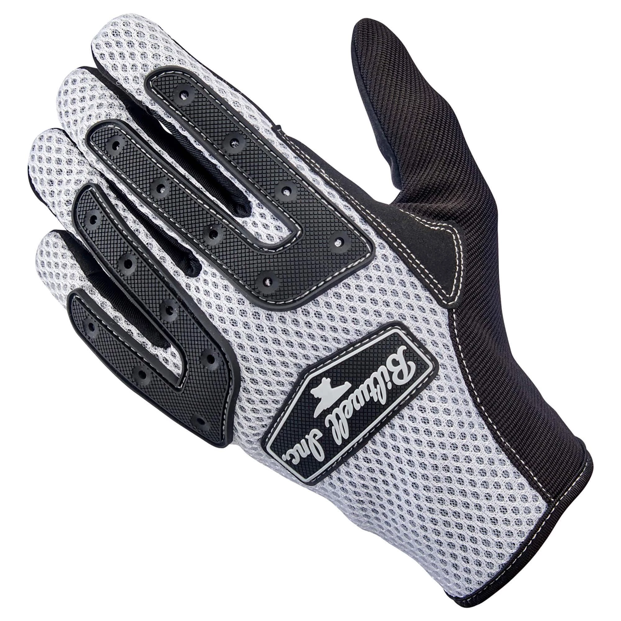 Biltwell Anza Gloves - White 2 Biltwell Anza Gloves - White - Image 2
