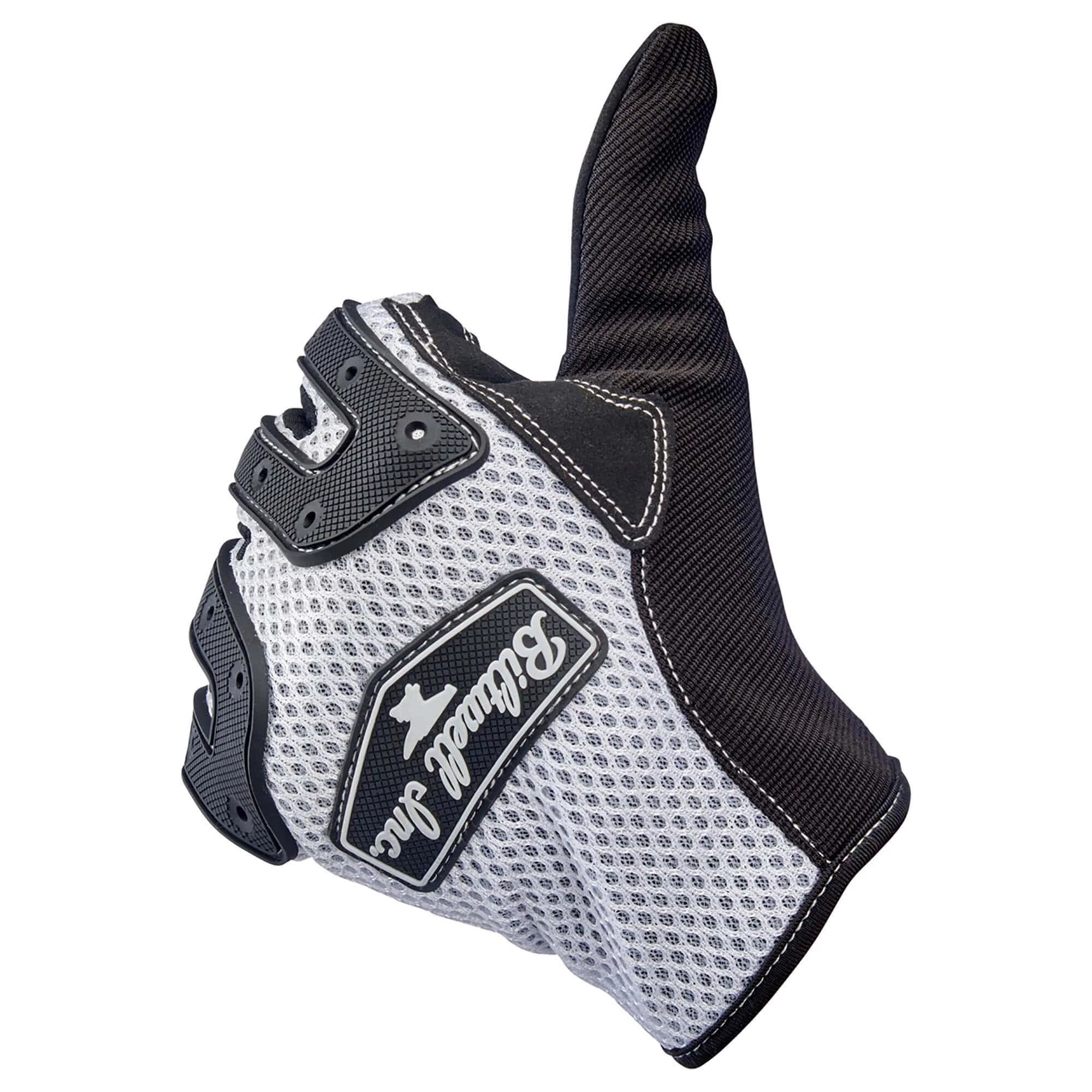 Biltwell Anza Gloves - White 5 Biltwell Anza Gloves - White - Image 5