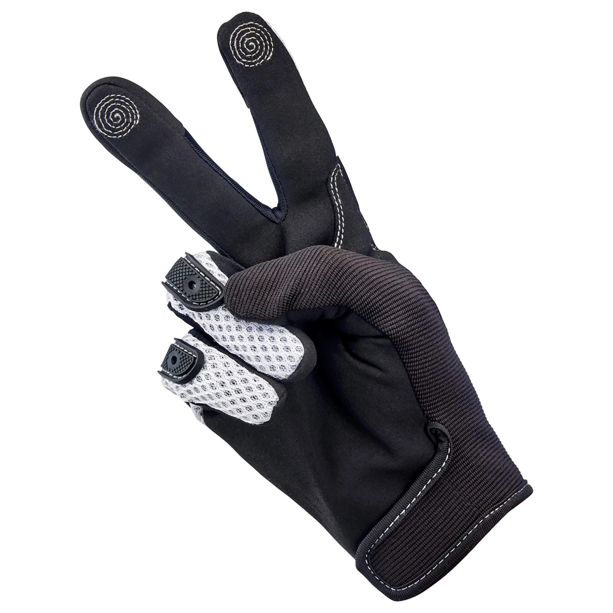 Biltwell Anza Gloves - White 7 Biltwell Anza Gloves - White - Image 7
