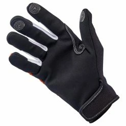 Biltwell Anza Gloves - Orange -Motorcycle Accessories Shop 013219 Biltwell Anza Gloves Orange 3