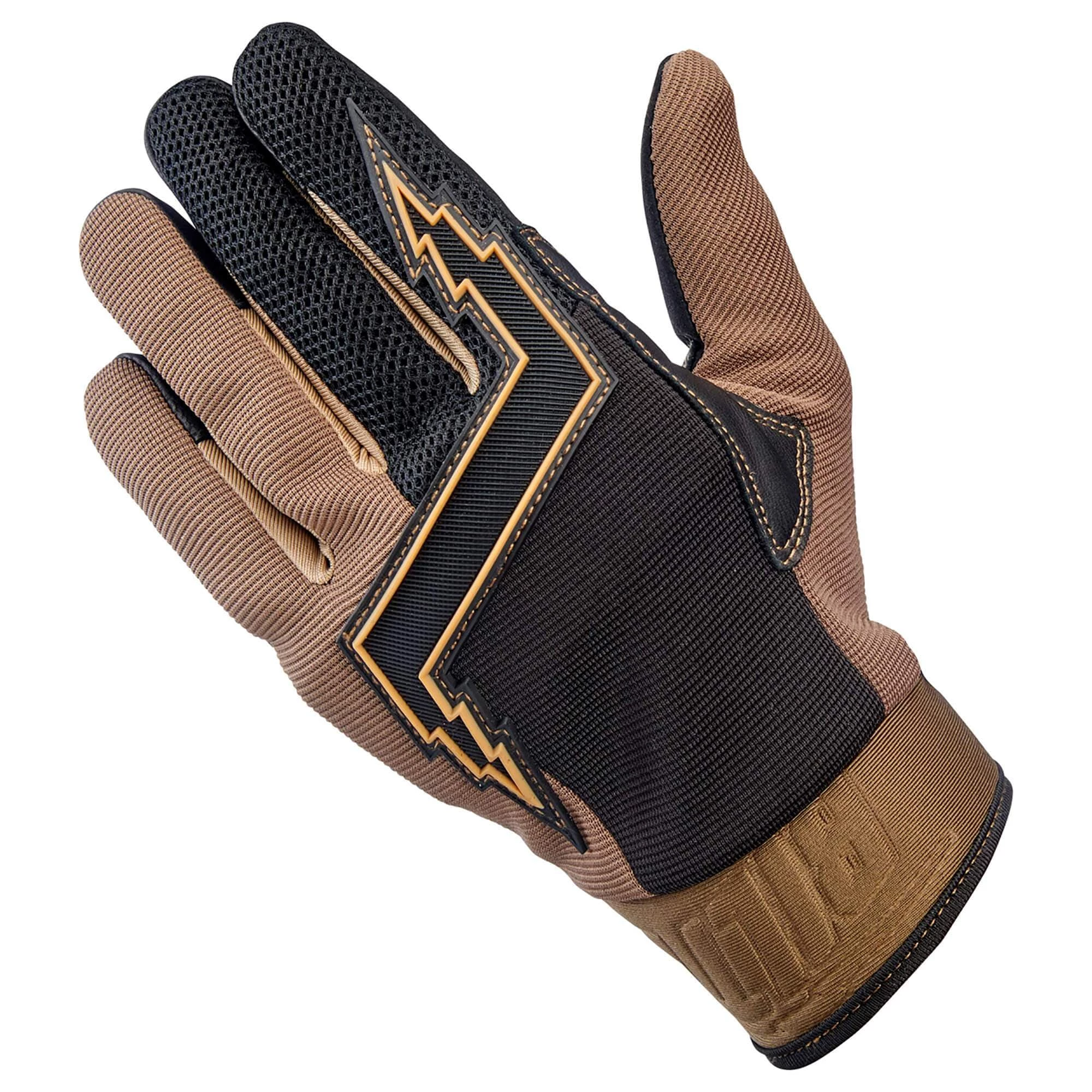 Biltwell Baja Gloves - Chocolate 2 Biltwell Baja Gloves - Chocolate - Image 2