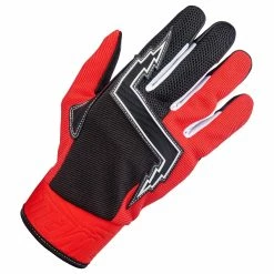 Biltwell Baja Gloves - Red