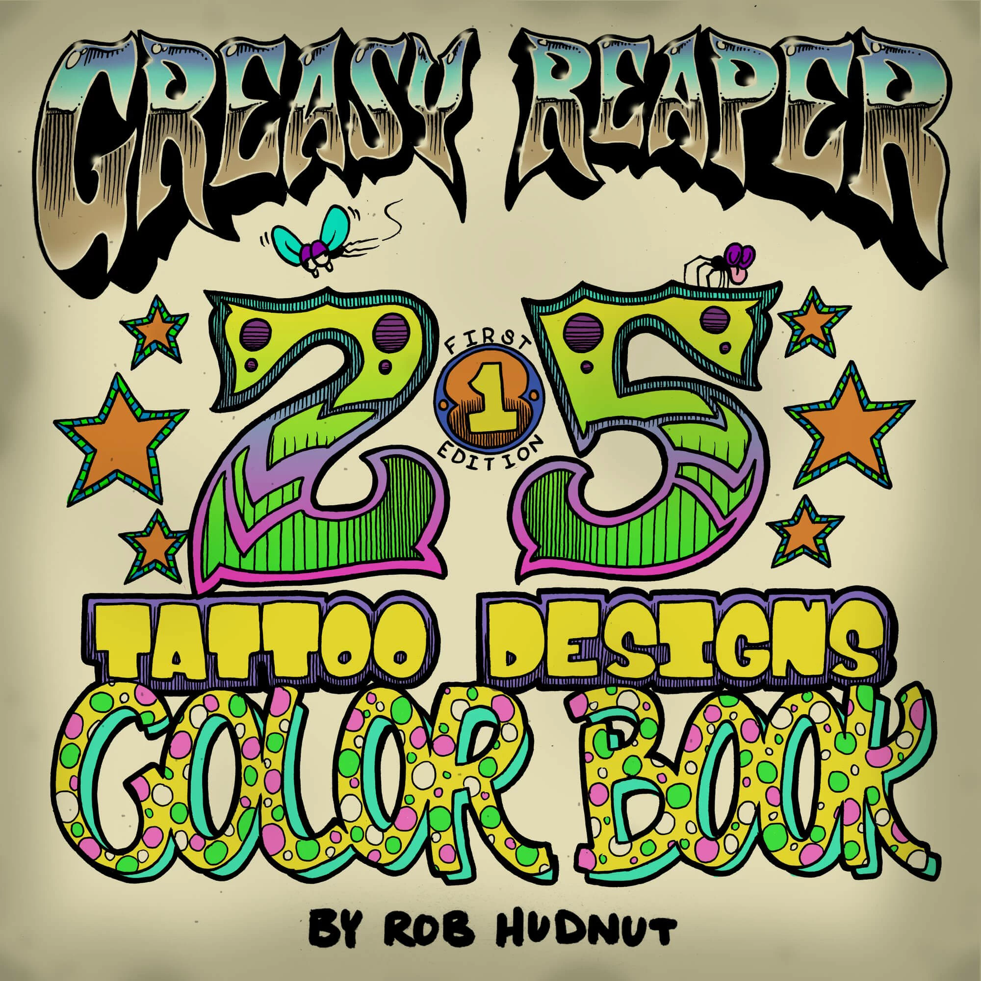 The Greasy Reaper Coloring Book 1 The Greasy Reaper Coloring Book