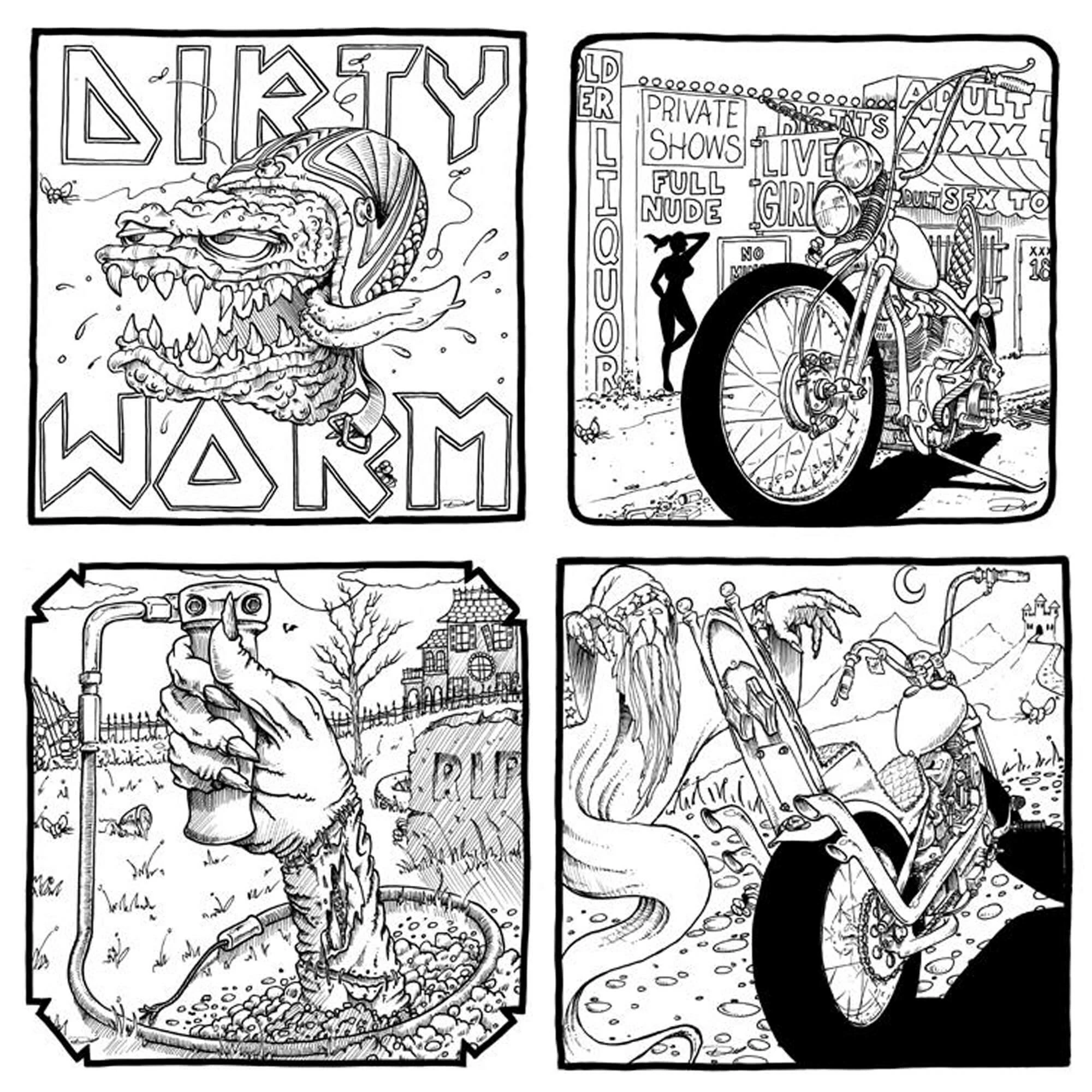 The Greasy Reaper Coloring Book 2 The Greasy Reaper Coloring Book - Image 2