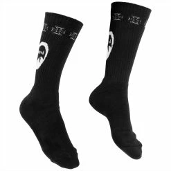 Mooneyes MOON Equipped 6 Iron Cross Socks - Black -Motorcycle Accessories Shop 013530 Mooneyes MOONEquipped6IronCrossSocks Black 5