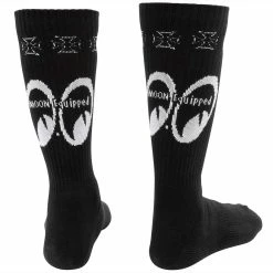 Mooneyes MOON Equipped 6 Iron Cross Socks - Black -Motorcycle Accessories Shop 013530 Mooneyes MOONEquipped6IronCrossSocks Black 7