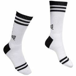 Mooneyes MOON Equipped 6 Iron Cross Socks - White -Motorcycle Accessories Shop 013531 Mooneyes MOONEquipped6IronCrossSocks White 4