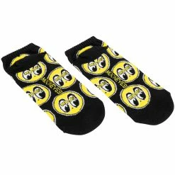 Mooneyes Eyeball Ladies Ankle Socks - Black -Motorcycle Accessories Shop 013533 Mooneyes EyeballLadiesAnkleSocks Black 3
