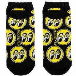 Mooneyes Eyeball Ladies Ankle Socks - Black -Motorcycle Accessories Shop 013533 Mooneyes EyeballLadiesAnkleSocks Black 6
