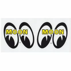 Pair Of Mooneyes Stickers - Large