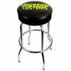 Lowbrow Customs Logo Shop Stool