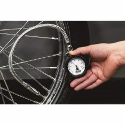 Lowbrow Customs Tire Pressure Gauge -Motorcycle Accessories Shop 013725 Lowbrow Customs TirePressureGauge 1516 web