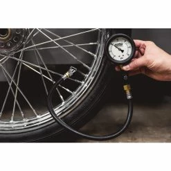 Lowbrow Customs Professional 0-60 PSI Tire Gauge -Motorcycle Accessories Shop 013726 Lowbrow Customs Professional0 60PSITireGauge 1518web