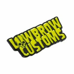 Lowbrow Customs Logo Lapel Pin -Motorcycle Accessories Shop 013733 Lowbrow Customs LowbrowCustomsLogoLapelPin 2