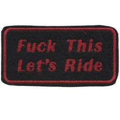 DiCE Magazine FTLR Chain Stitched Patch II