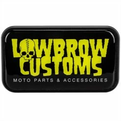 Lowbrow Customs Trailer Hitch Cover -Motorcycle Accessories Shop 013795 Lowbrow Customs LowbrowCustomsTrailerHitchCover 3