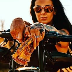 MotoStuka Womens Shanks Gloves - Honeybee -Motorcycle Accessories Shop 013970 Motostuka Womens Shanks Gloves Honeybee 3