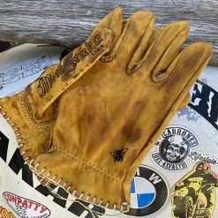 MotoStuka Womens Shanks Gloves - Honeybee -Motorcycle Accessories Shop 013970 Motostuka Womens Shanks Gloves Honeybee 5