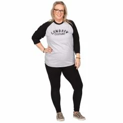 Lowbrow Customs Arched Logo Raglan T-Shirt -Motorcycle Accessories Shop 014103 Lowbrow Customs Arched Logo Raglan Tshirt