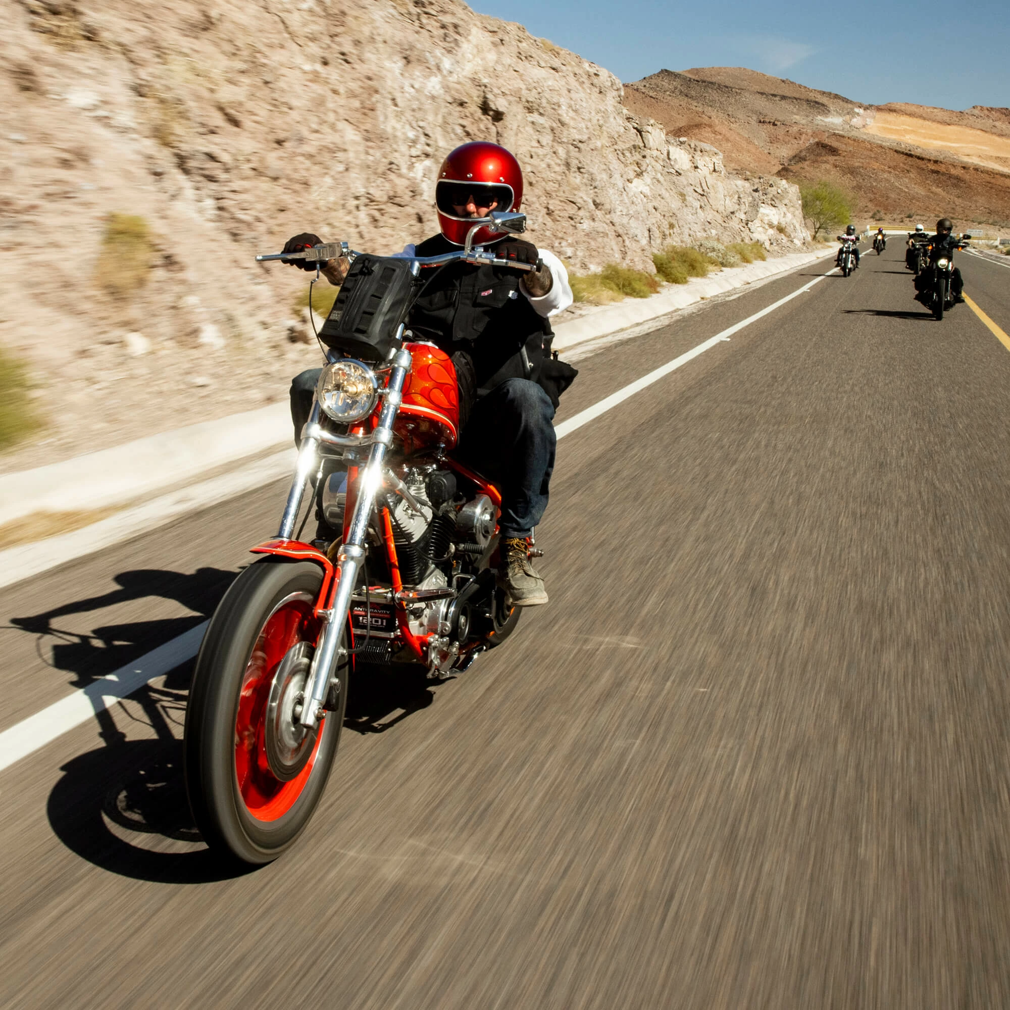 Biltwell Gringo DOT/ECE Approved Full Face Helmet - Metallic Cherry Red 13 Biltwell Gringo DOT/ECE Approved Full Face Helmet - Metallic Cherry Red - Image 13