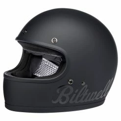Biltwell Gringo DOT/ECE Approved Full Face Helmet - Flat Black Factory
