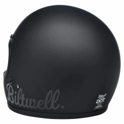 Biltwell Gringo DOT/ECE Approved Full Face Helmet - Flat Black Factory -Motorcycle Accessories Shop 014235 Biltwell GringoDOTECEApprovedFullFaceHelmet FlatBlackFactory 5