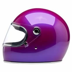 Biltwell Gringo S DOT/ECE Approved Full Face Helmet - Metallic Grape -Motorcycle Accessories Shop 014237 Biltwell GringoSDOTECEApprovedFullFaceHelmet MetallicGrape 3