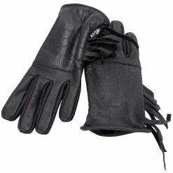 Axel Co. Alligator Tassel Gloves 7 Axel Co. Alligator Tassel Gloves -Motorcycle Accessories Shop 014476 Axel Co AlligatorTasselGloves 1