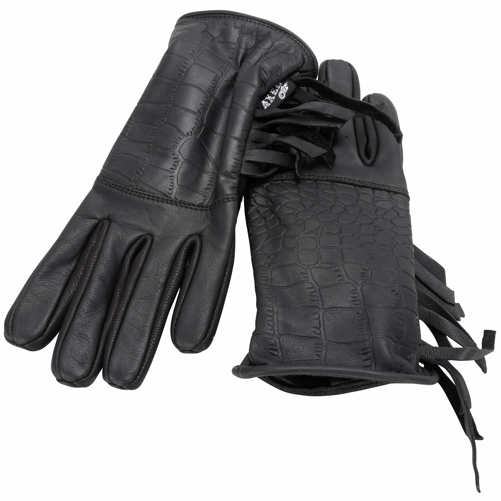 Axel Co. Alligator Tassel Gloves 4 Axel Co. Alligator Tassel Gloves - Image 4