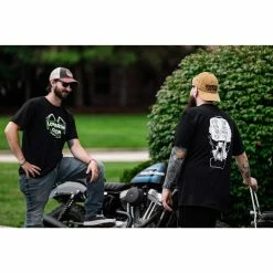 Lowbrow Customs Your Mom Fell Off T-Shirt -Motorcycle Accessories Shop 014580 LowbrowCustoms YourMomFellOfT Shirt q0