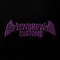 Lowbrow Customs Winged Skull T-Shirt -Motorcycle Accessories Shop 014581 Lowbrow Customs WingedSkullT Shirt 2