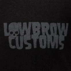 Lowbrow Customs Black-Out T-Shirt -Motorcycle Accessories Shop 014583 Lowbrow Customs LowbrowCustomsBlack OutT Shirt 2