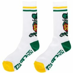 Mooneyes Rat Fink Standing Socks - White
