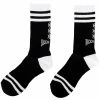 Mooneyes MOON Equipped 3 Iron Cross Reflector Socks - Black