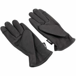 Axel Co. Premium Cowhide Gloves - Leopard Lined - Black 7 Axel Co. Premium Cowhide Gloves - Leopard Lined - Black -Motorcycle Accessories Shop 015061 AxelCo PremiumCowhideGloves LeopardLined Black 4