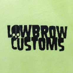 Lowbrow Customs Winged Wheel Neon Yellow High-Viz T-Shirt 7 Lowbrow Customs Winged Wheel Neon Yellow High-Viz T-Shirt -Motorcycle Accessories Shop 015132 Lowbrow Customs LowbrowCustomsWingedWheelHigh VizT Shirt 2