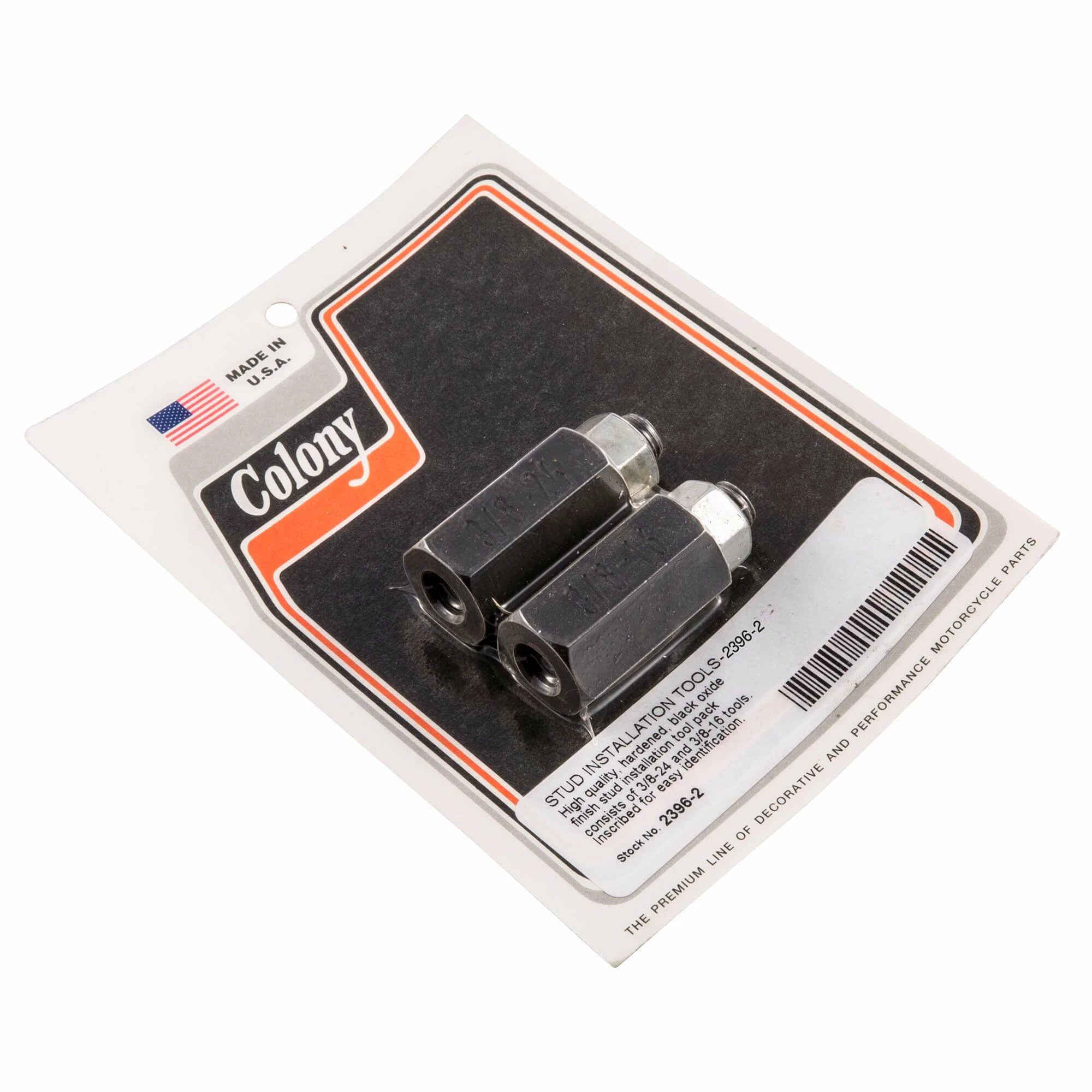 Colony #2396-2 Stud Installation Tools 3/8-16 And 3/8-24 1 Colony #2396-2 Stud Installation Tools 3/8-16 And 3/8-24