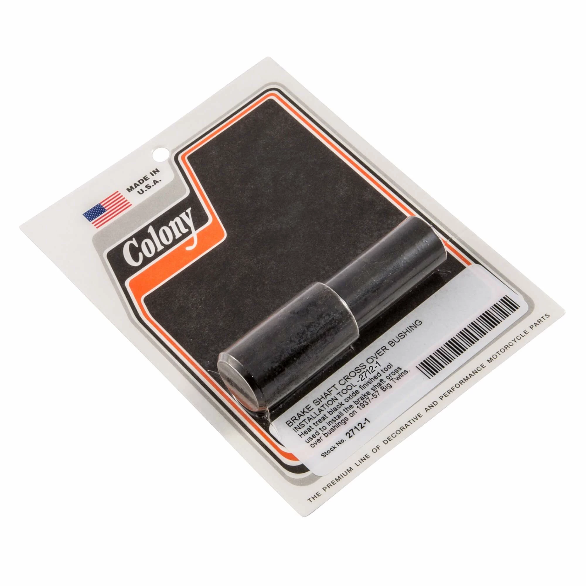 Colony #2712-1 Brake Shaft Cross Over Bushing Installation Tool Harley Big Twin 37-57 1 Colony #2712-1 Brake Shaft Cross Over Bushing Installation Tool Harley Big Twin 37-57