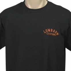 Lowbrow Customs Harley Knucklehead T-Shirt -Motorcycle Accessories Shop large 1532 lowbrow customs knucklehead chopper t shirt 4