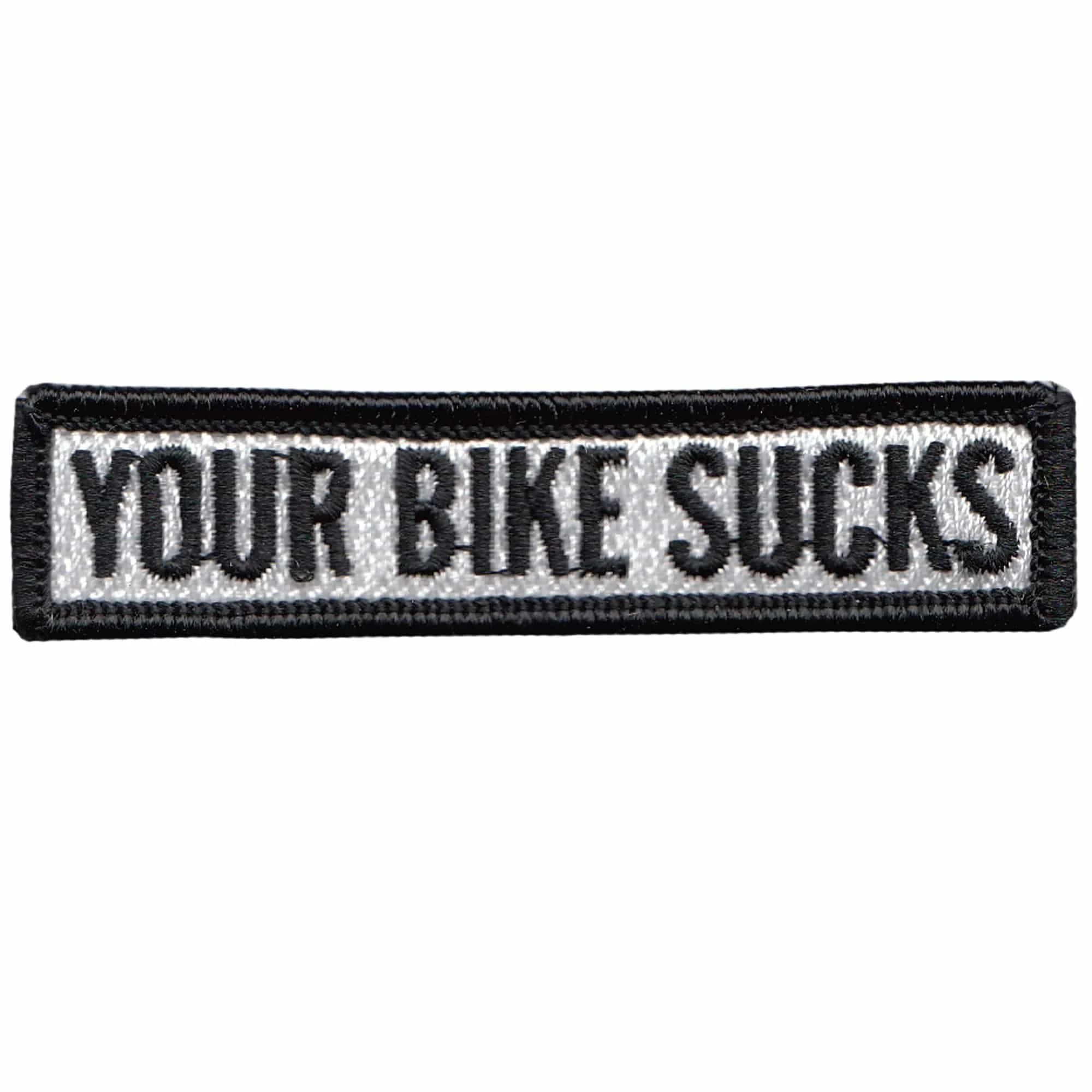 Lowbrow Customs Your Bike Sucks Patch 1 Lowbrow Customs Your Bike Sucks Patch