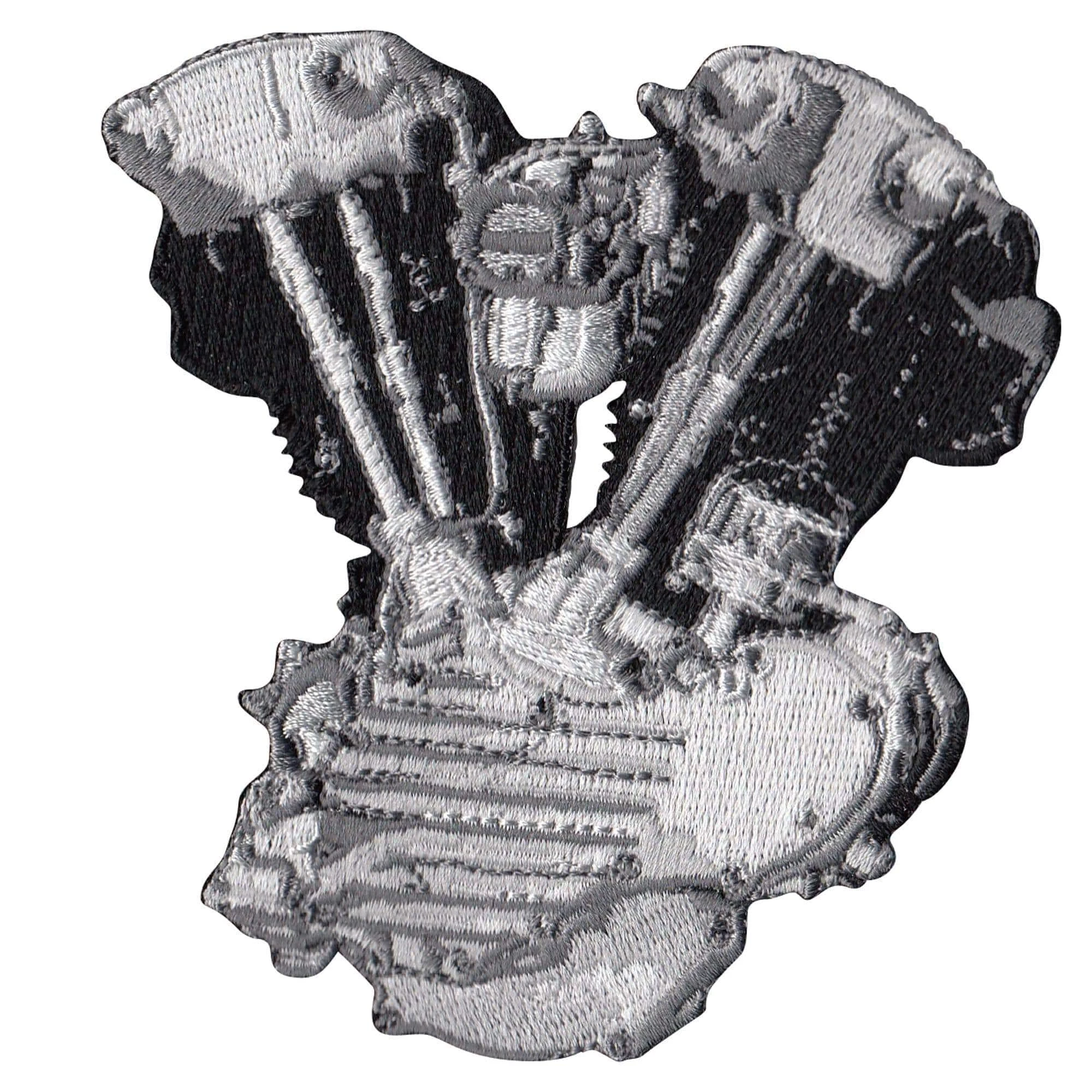 Lowbrow Customs HD Knucklehead Motor / Engine Patch 1 Lowbrow Customs HD Knucklehead Motor / Engine Patch