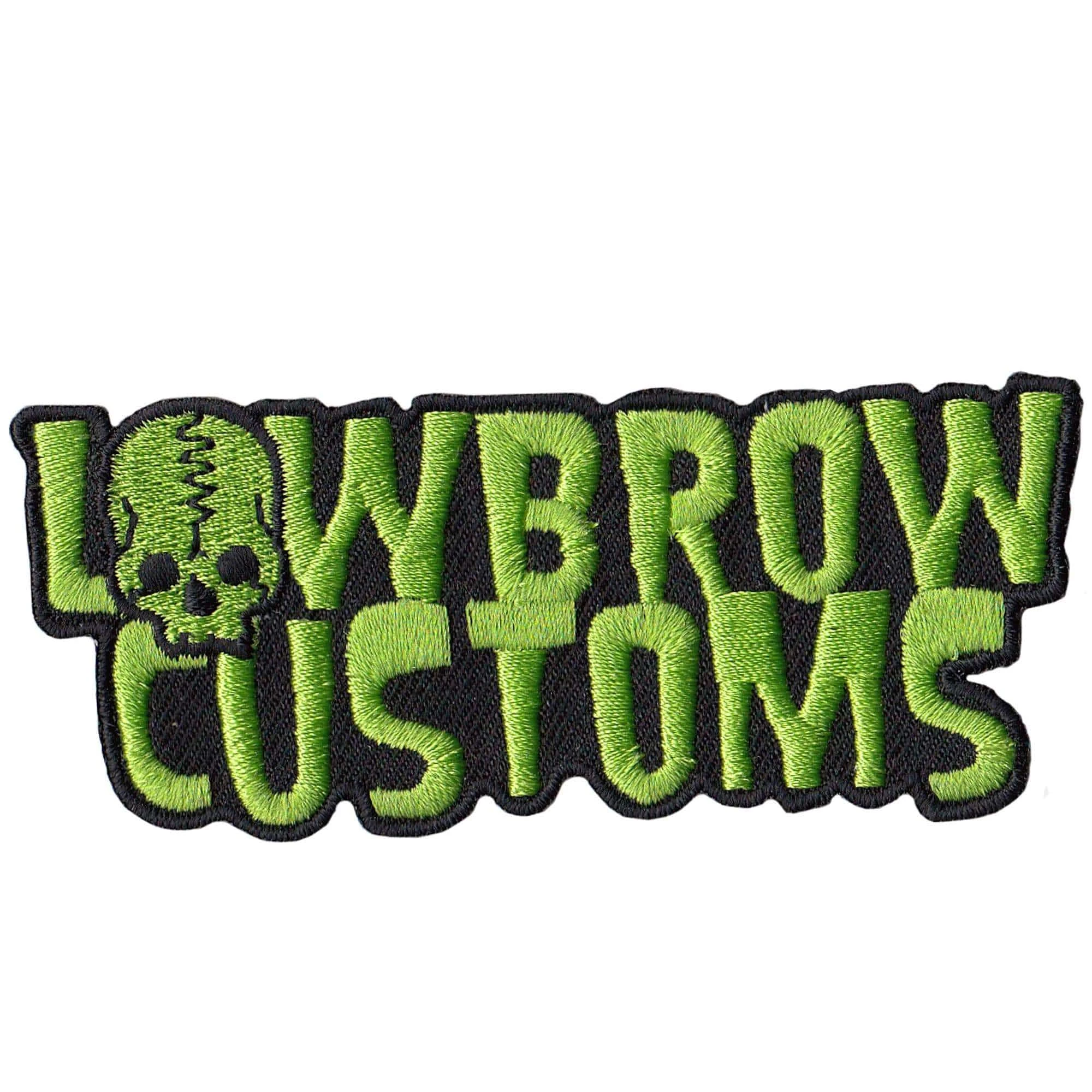 Lowbrow Customs Logo Patch 1 Lowbrow Customs Logo Patch