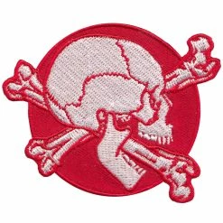 Lowbrow Customs Skull & Bones Patch