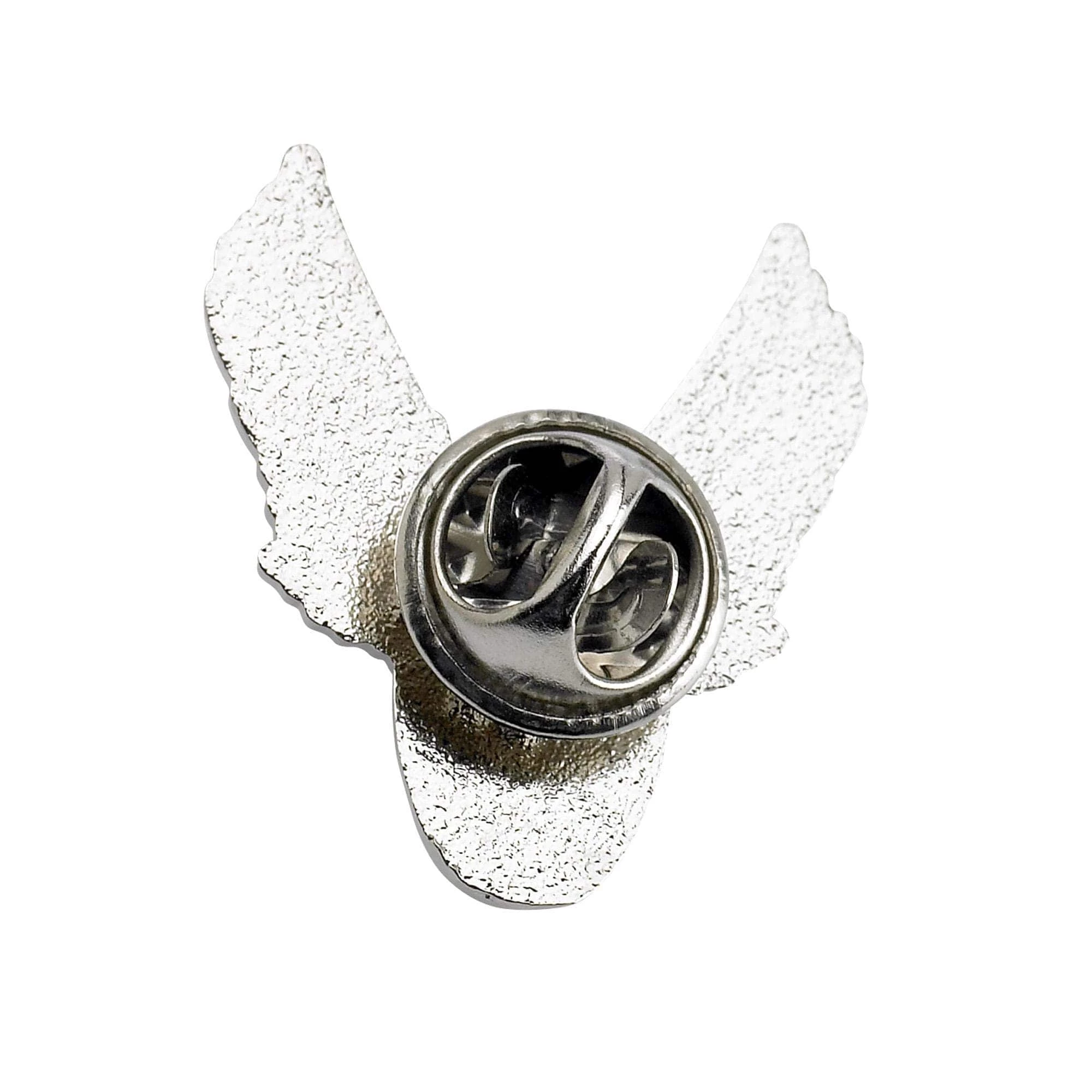 Lowbrow Customs Winged Motorcycle Wheel Lapel Pin 3 Lowbrow Customs Winged Motorcycle Wheel Lapel Pin - Image 3