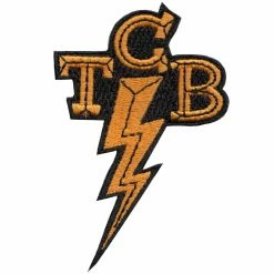 Lowbrow Customs TCB Takin' Care Of Business Fink-Style Elvis Patch