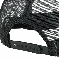 Mooneyes Moon Logo Trucker Hat- Black & White -Motorcycle Accessories Shop large 3311 mooneyes trucker hat moon logo 3