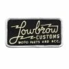 Lowbrow Customs Parts And Accessories Patch