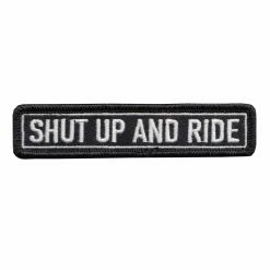 Lowbrow Customs Shut Up And Ride Patch
