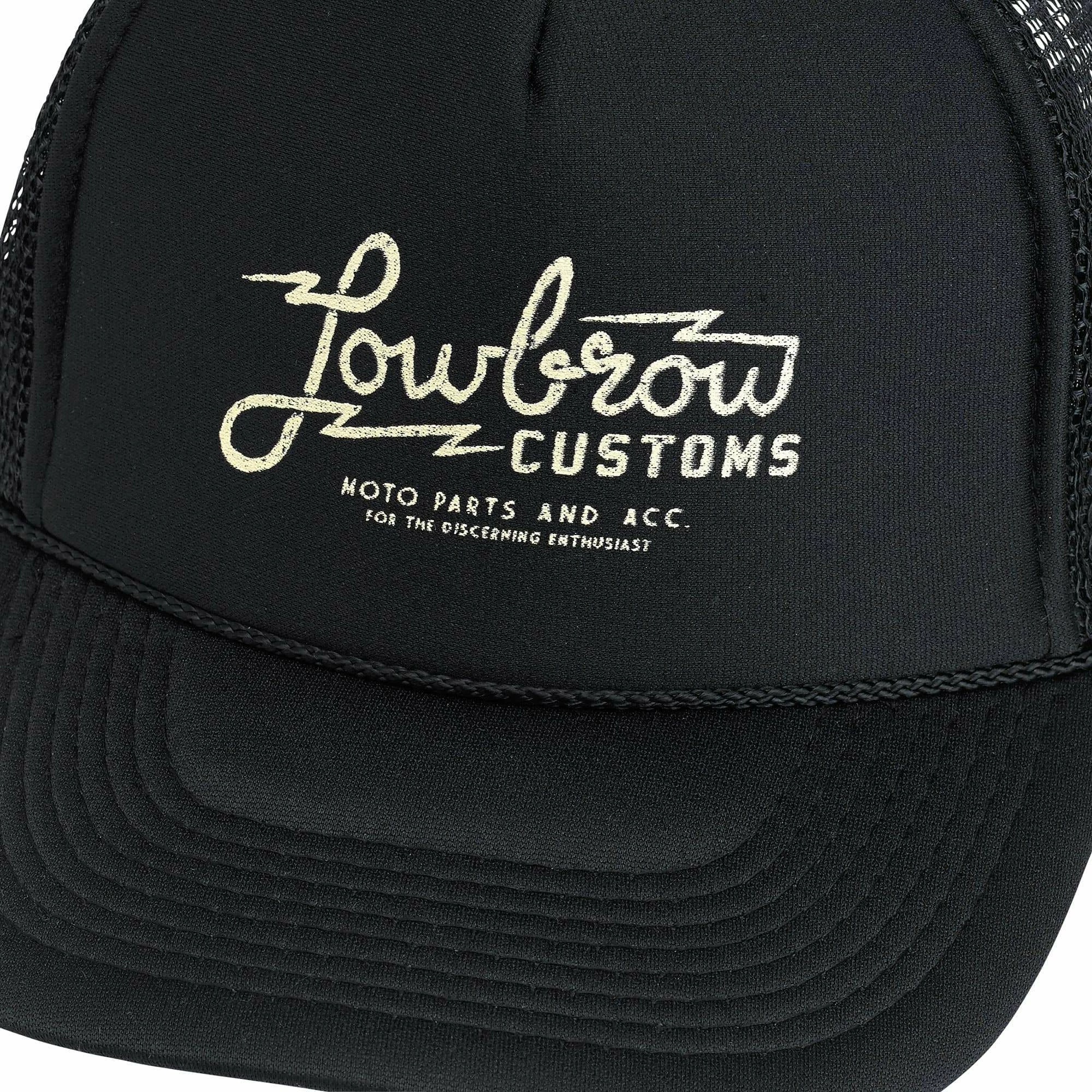 Lowbrow Customs Parts And Accessories Trucker Hat - Yellow Logo 2 Lowbrow Customs Parts And Accessories Trucker Hat - Yellow Logo - Image 2