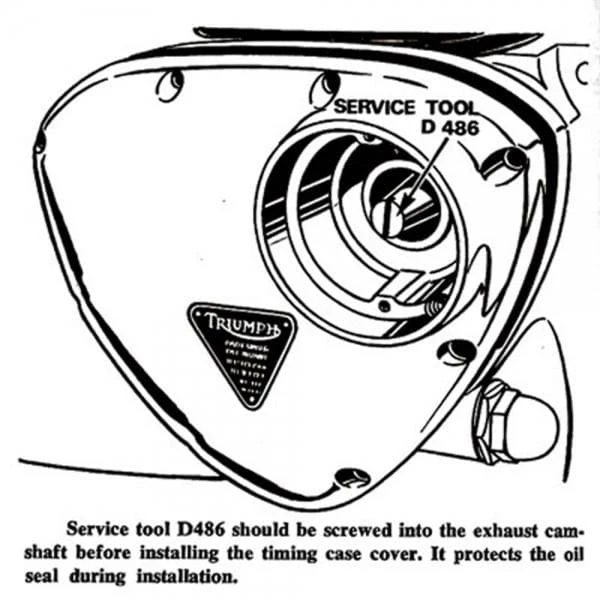 British Standard Points Seal Installer Tool - Triumph BSA - Late '68 And Up OEM # 60-1810 2 British Standard Points Seal Installer Tool - Triumph BSA - Late '68 And Up OEM # 60-1810 - Image 2